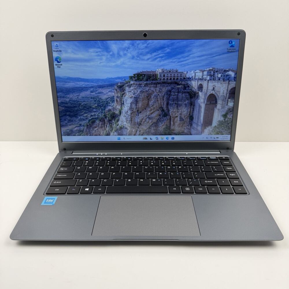 Intel Inside Laptop Celeron N3350 CPU 6GB RAM 128GB SSD, No Charger
